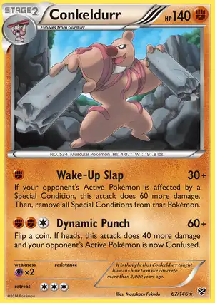 Conkeldurr 67/146 XY