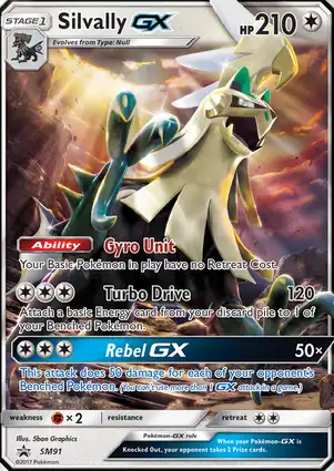Silvally GX SM91 Sun & Moon Promos