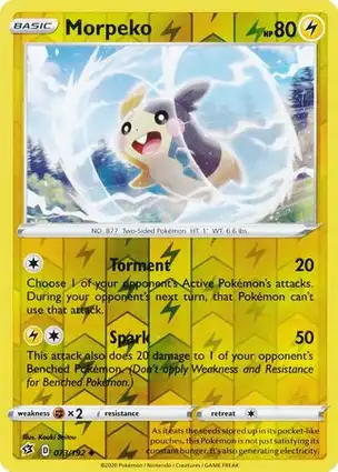 Morpeko 073/192 Rebel Clash