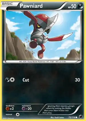 Pawniard 72/116 Plasma Freeze