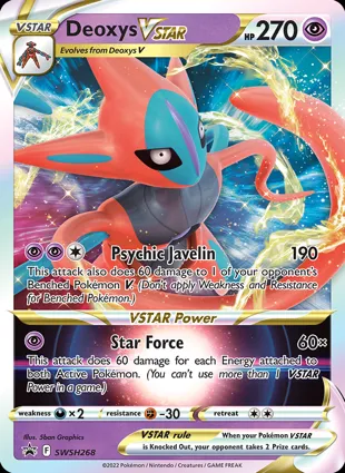 Deoxys VSTAR SWSH268 Sword & Shield Promos