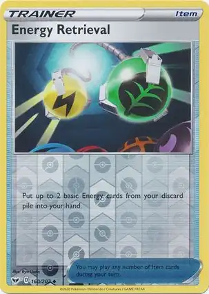 Energy Retrieval 160/202 Sword & Shield
