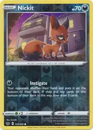 Nickit 125/202 Sword & Shield