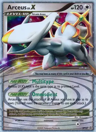 Arceus LV.X DP53 Diamond & Pearl Promos