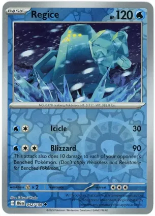 Regice 042/159 Journey Together
