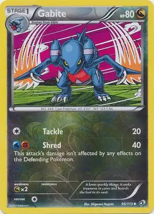 Gabite 95/113 Legendary Treasures