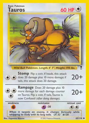 Tauros 65/110 Legendary Collection