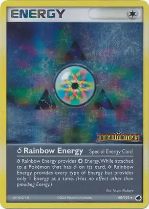 δ Rainbow Energy 88/101 EX Dragon Frontiers
