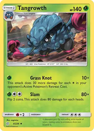Tangrowth 6/236 Cosmic Eclipse