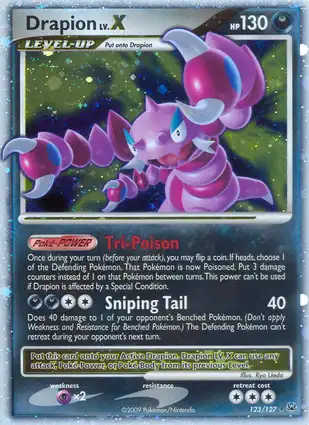 Drapion LV.X 123/127 Platinum