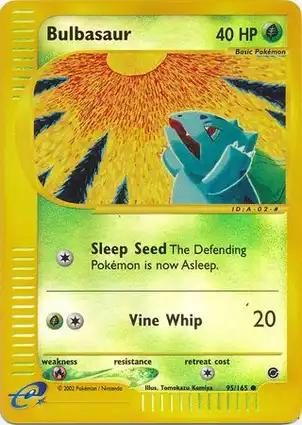 Bulbasaur 95/165 Expedition Base Set