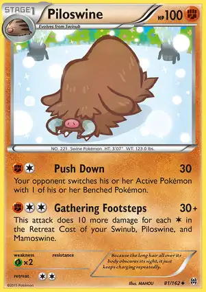 Piloswine 81/162 BREAKthrough