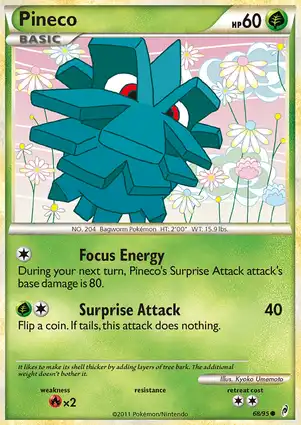 Pineco 68/95 Call of Legends