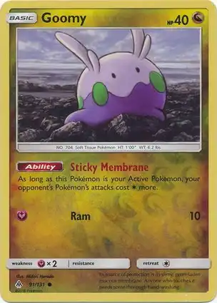 Goomy 91/131 Forbidden Light