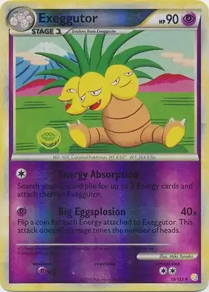 Exeggutor 18/123 HeartGold & SoulSilver