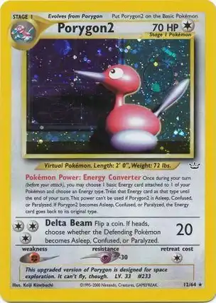 Porygon2 12/64 Neo Revelation