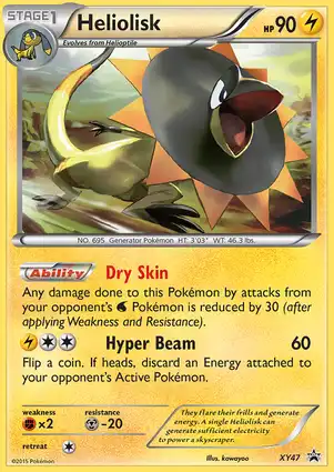 Heliolisk XY47 XY Promos