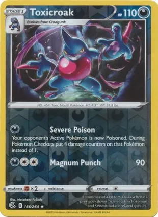 Toxicroak 166/264 Fusion Strike