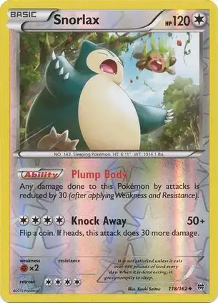 Snorlax 118/162 BREAKthrough