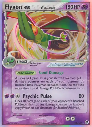 Flygon ex 92/101 EX Dragon Frontiers