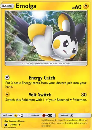 Emolga 35/111 Crimson Invasion