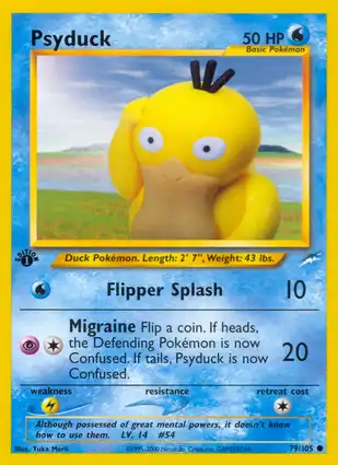 Psyduck 79/105 Neo Destiny 1st Edition