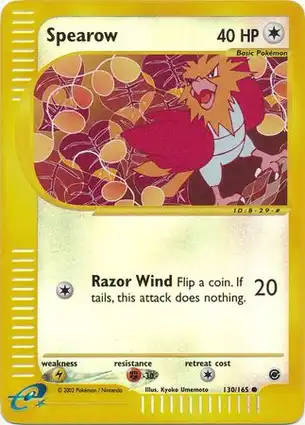 Spearow 130/165 Expedition Base Set