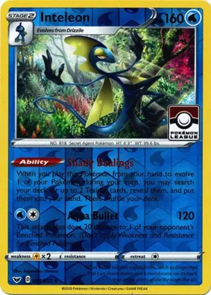 Inteleon 058/202 Sword & Shield