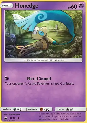 Honedge 47/131 Forbidden Light