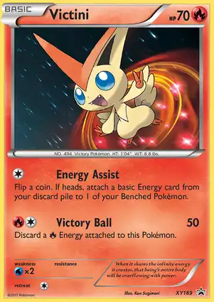 Victini XY189 XY Promos