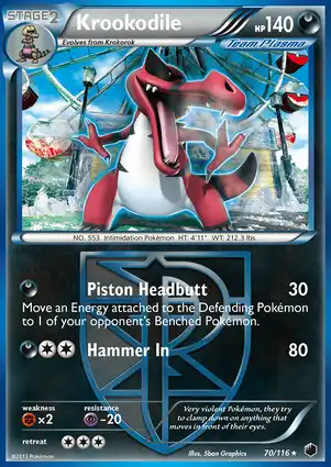 Krookodile 70/116 Plasma Freeze