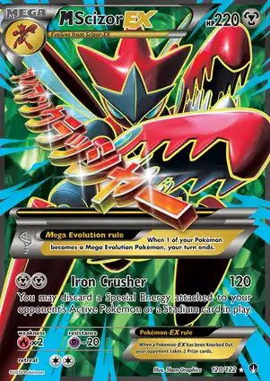 M Scizor-EX 120/122 BREAKpoint