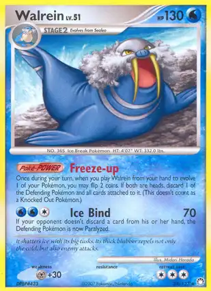 Walrein 39/123 Mysterious Treasures