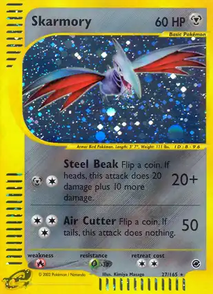 Skarmory 27/165 Expedition Base Set