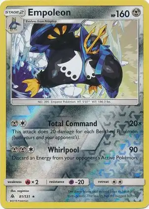 Empoleon 81/131 Forbidden Light