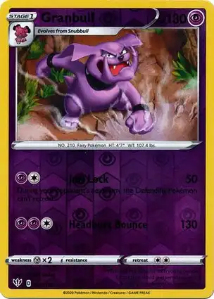 Granbull 071/189 Darkness Ablaze
