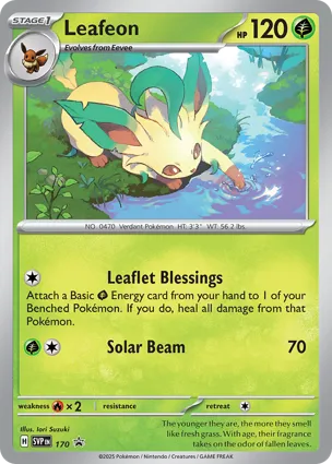 Leafeon 170 Scarlet & Violet Promos