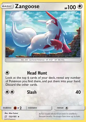 Zangoose 132/181 Team Up