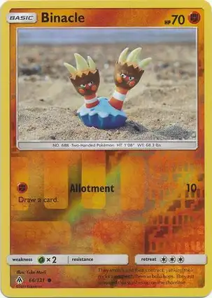 Binacle 66/131 Forbidden Light