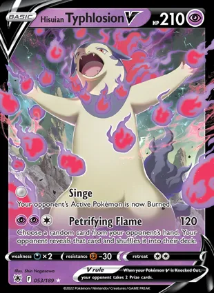 Hisuian Typhlosion V 053/189 Astral Radiance