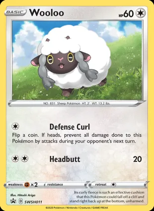 Wooloo SWSH011 Sword & Shield Promos