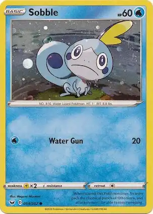 Sobble 054/202 Sword & Shield
