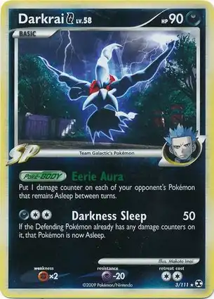 Darkrai G 3/111 Rising Rivals