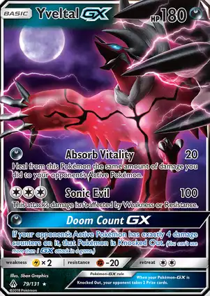 Yveltal-GX 79/131 Forbidden Light