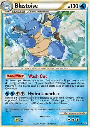 Blastoise 13/95 Unleashed