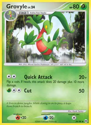 Grovyle 39/99 Arceus