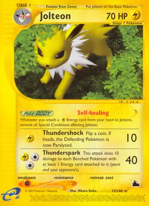 Jolteon 13/144 Skyridge