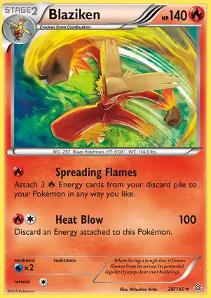 Blaziken 28/160 Primal Clash