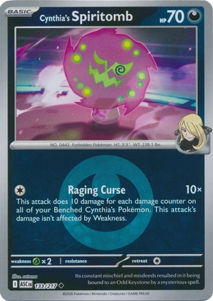 Cynthia's Spiritomb 133/217 Ascended Heroes