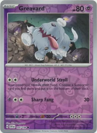 Greavard 105/198 Scarlet & Violet